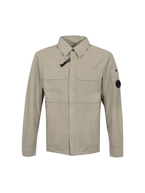 Overshirt in cotone Dove C.P. COMPANY | 20CMOS156 A110143G904